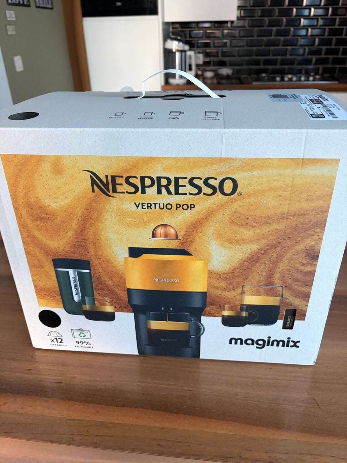 Nespresso Vertuo Pop, Ophalen, Nieuw, Nespresso, Capsulehouder