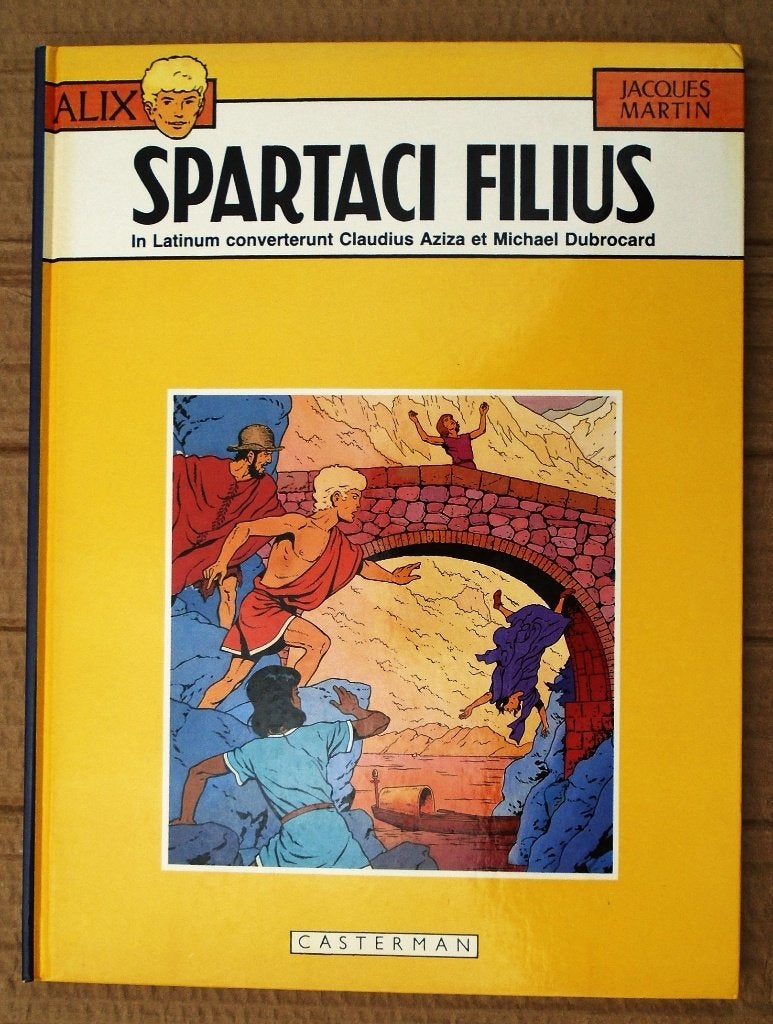 Spartaci Filius [Latijn] - 1983 - Jacques Martin (1921-2010), Boeken, Jacques Martin (1921–2010), Eén stripboek, Ophalen of Verzenden