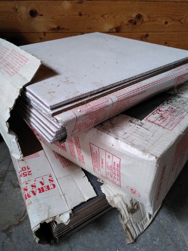 Lot de carrelage, Enlèvement, Comme neuf, 5 à 10 m², Carrelage de sol
