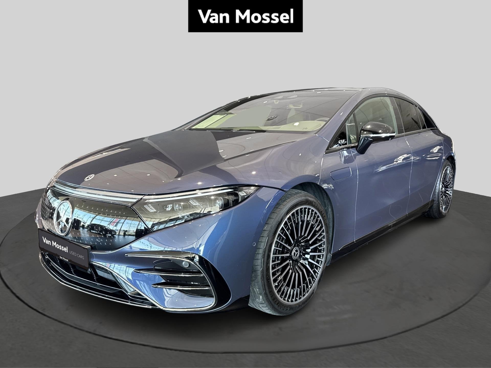 Mercedes-Benz EQS 500 4MATIC AMG Line + PANORAMISCH DAK + TR, Autos, Achat, 330 kW, Entretenue par le concessionnaire, Noir
