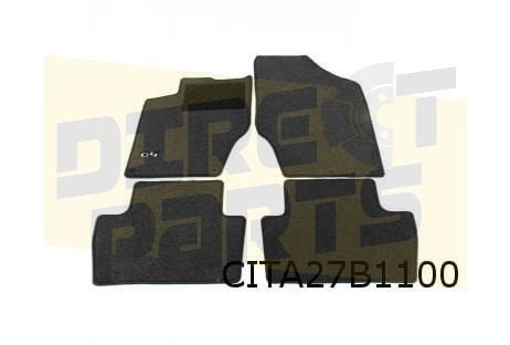 Citroën C4 Mattenset (4x) naaldvilt Origineel! 9464FJ, Neuf, -, -, Envoi