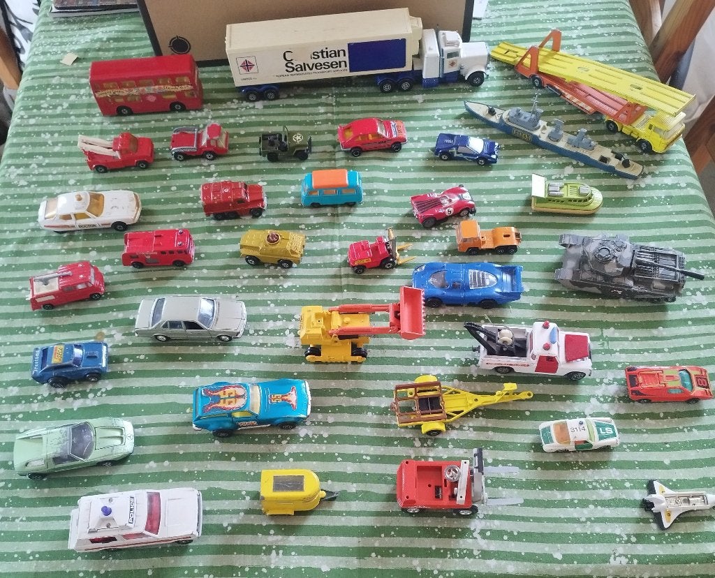 lot vintage autootjes, Kinderen en Baby's, Speelgoed |Speelgoedvoertuigen, Ophalen, Gebruikt