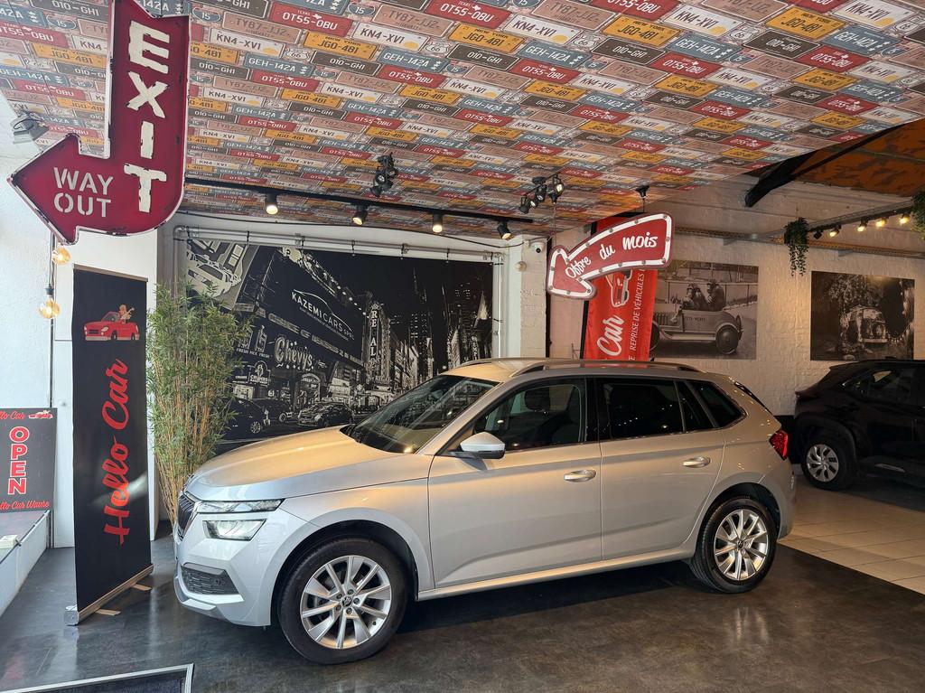 Skoda Kamiq 1.0 TSI Family * ATT. REMORQUE * CAMERA * 1ER PR, Argent ou Gris, Achat, Euro 6, Boîte manuelle