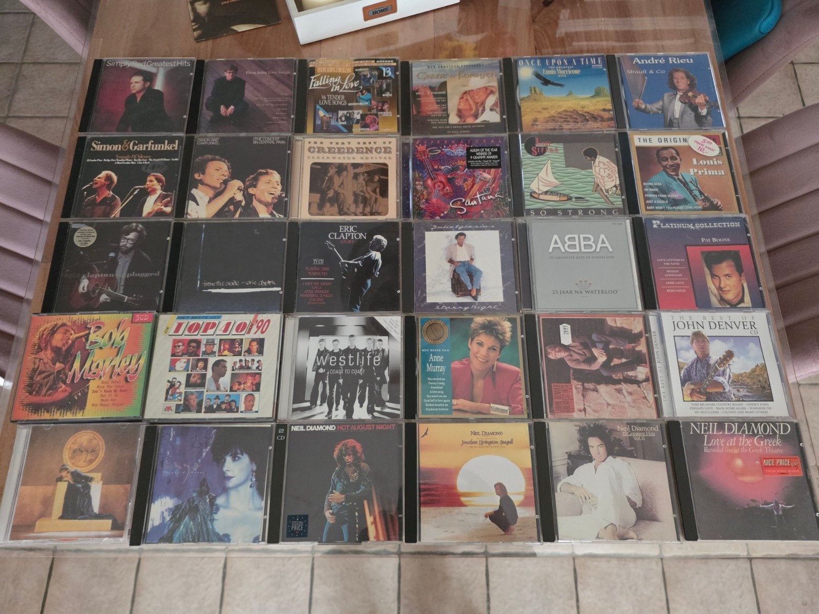 116 cd's in goede staat  (bekende artiesten), Cd's en Dvd's, Cd's | Verzamelalbums, Ophalen