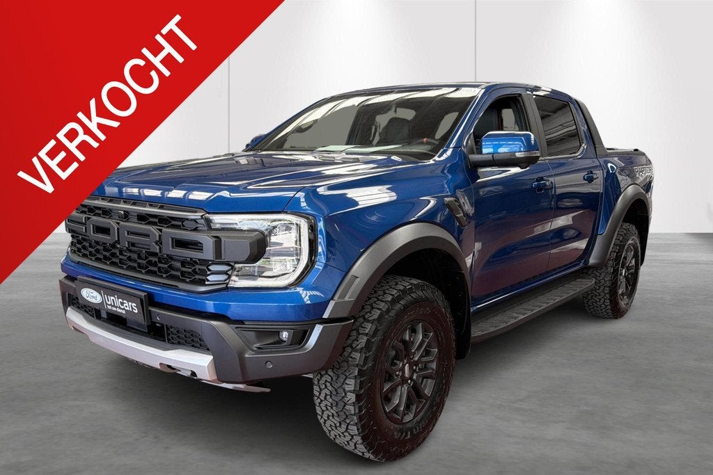 Ford Ranger 3.0 EcoBoost V6 214kW Aut. Raptor, Auto's, Automaat, 4 deurs, Stof, Blauw
