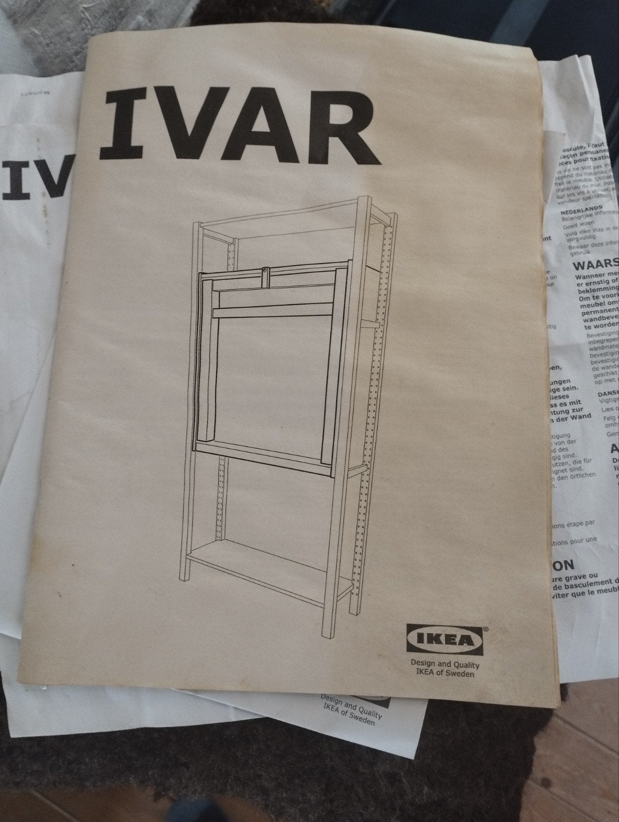 ikea ivar bureau, Maison & Meubles, Enlèvement, Comme neuf, Matériau naturel