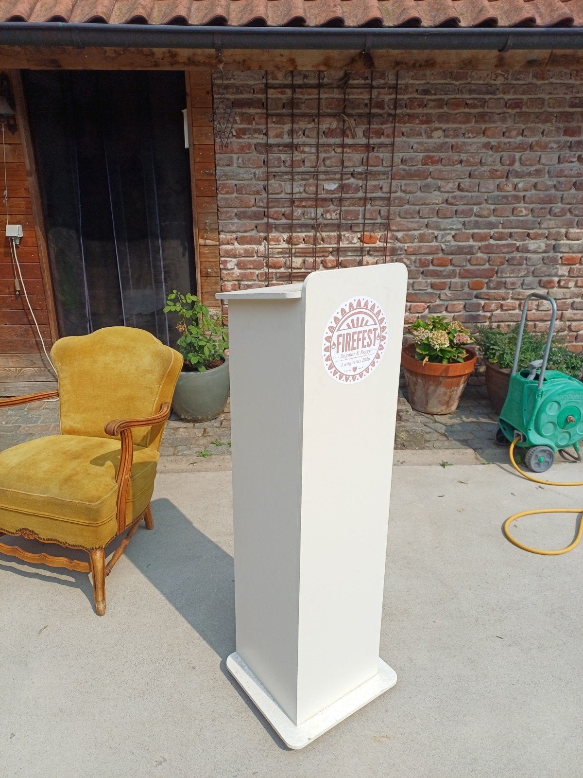 trouw decoratie, Huis en Inrichting, Woonaccessoires | Zuilen en Pilaren, Ophalen