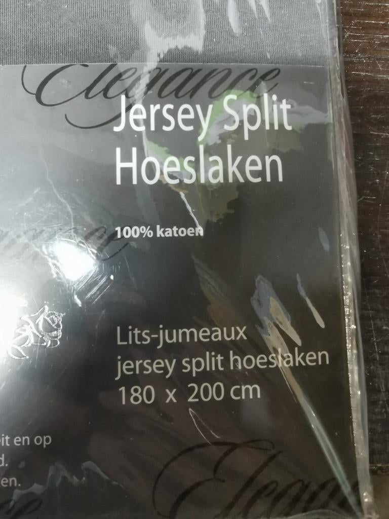 Drap-housse Jersey Split 180x200, Enlèvement