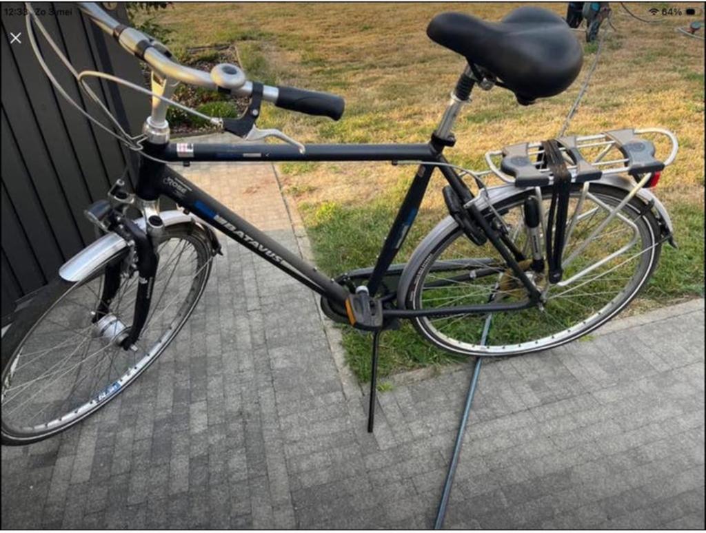 Herenfiets batavus maat 57, Fietsen en Brommers, Ophalen, Zo goed als nieuw, Batavus, Versnellingen