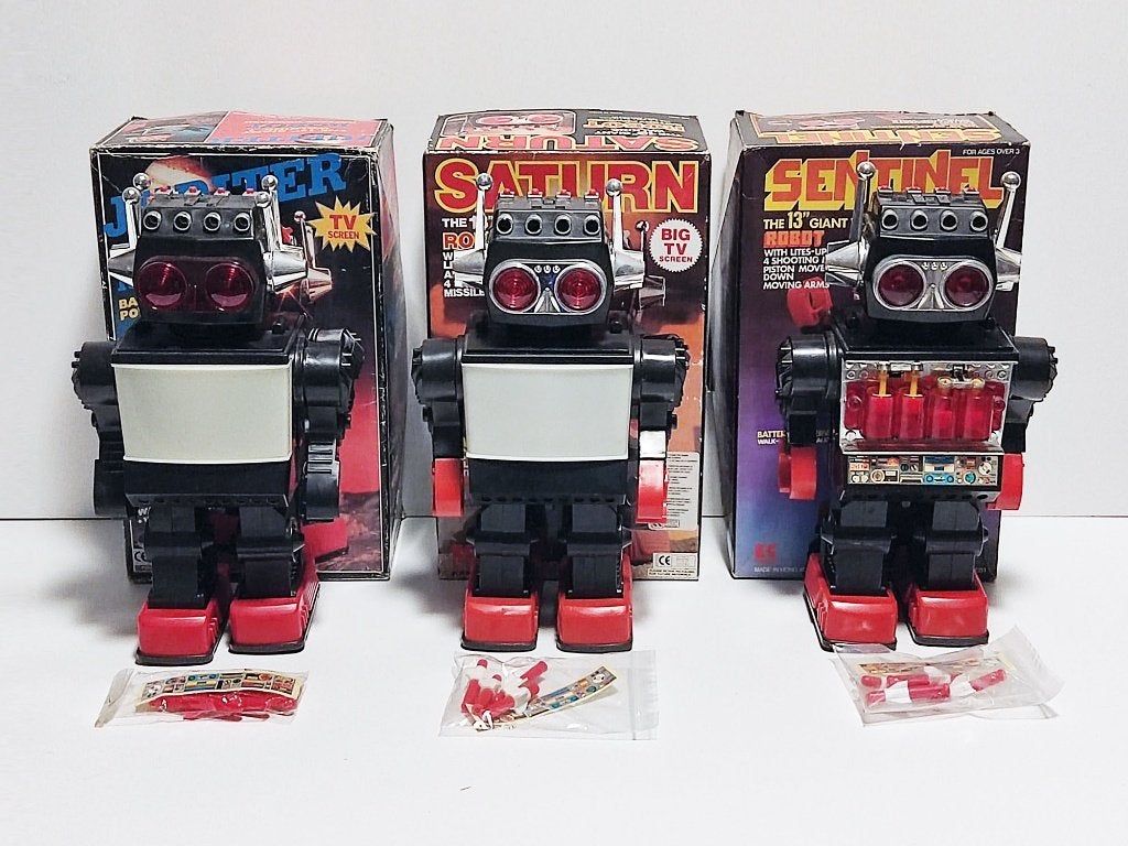 robots Jupiter Saturn Sentinel, Verzenden, Zo goed als nieuw