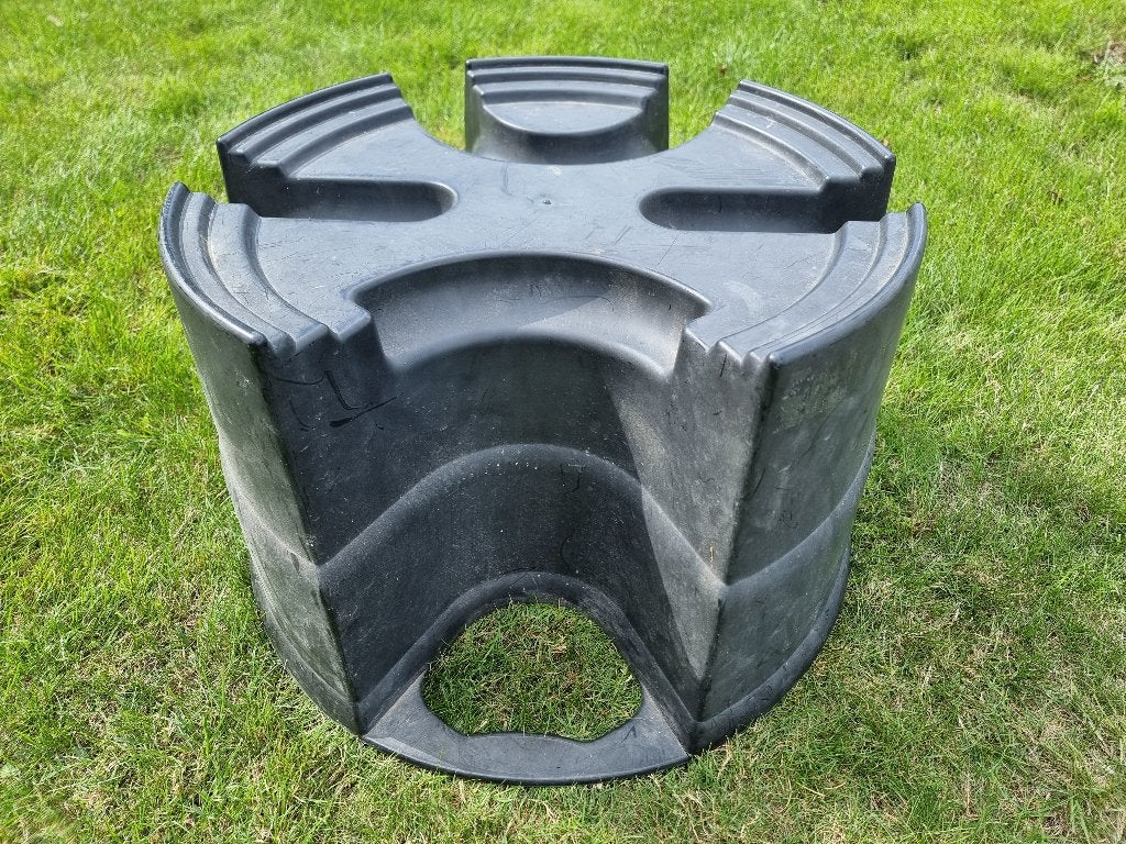 Support circulaire cuce à eau de pluie, Jardin & Terrasse, 150 litres ou plus, Enlèvement, Utilisé, Synthétique