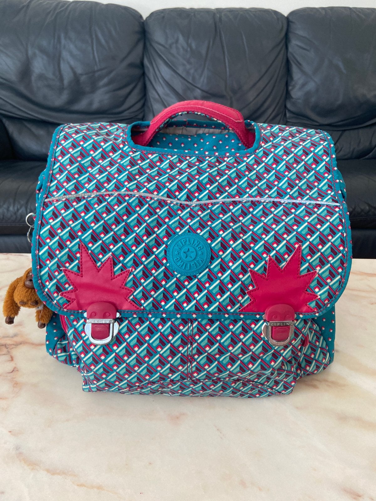 Beau cartable Kipling en très bon état, Bijoux, Sacs & Beauté, Sacs | Sacs de voyage & Petits Sacs de voyage, Enlèvement, Utilisé