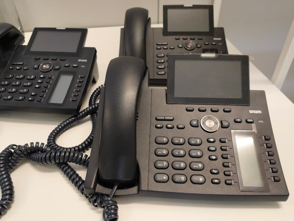 3x Snom D385N VoIP Toestel - Topstaat, Telecommunicatie, Datacommunicatie en VoIP, Verzenden, Zo goed als nieuw, Telefoon