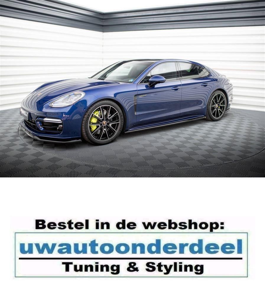 Maxton Porsche Spoiler Splitter Lip Voor Panamera 971 Hybird, Verzenden