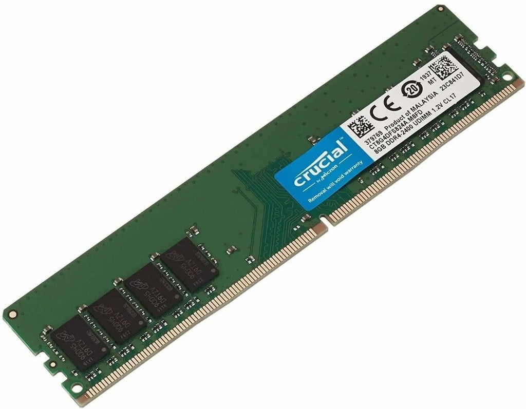RAM  8GB DDR4-2440 Crucial (plusieurs pièces de stock), Computers en Software, RAM geheugen, DDR4, 8 GB, Ophalen of Verzenden