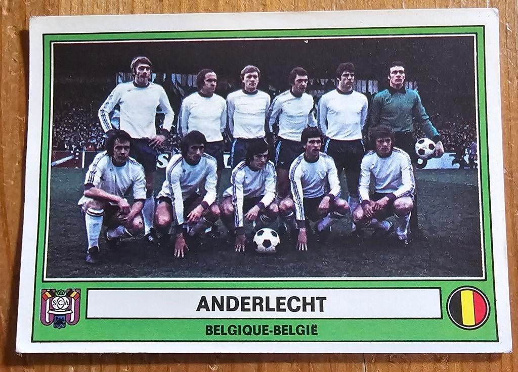 Panini Eurofootball 78 Team RSC Anderlecht inutilisé !, Enlèvement ou Envoi, Comme neuf, Autocollant