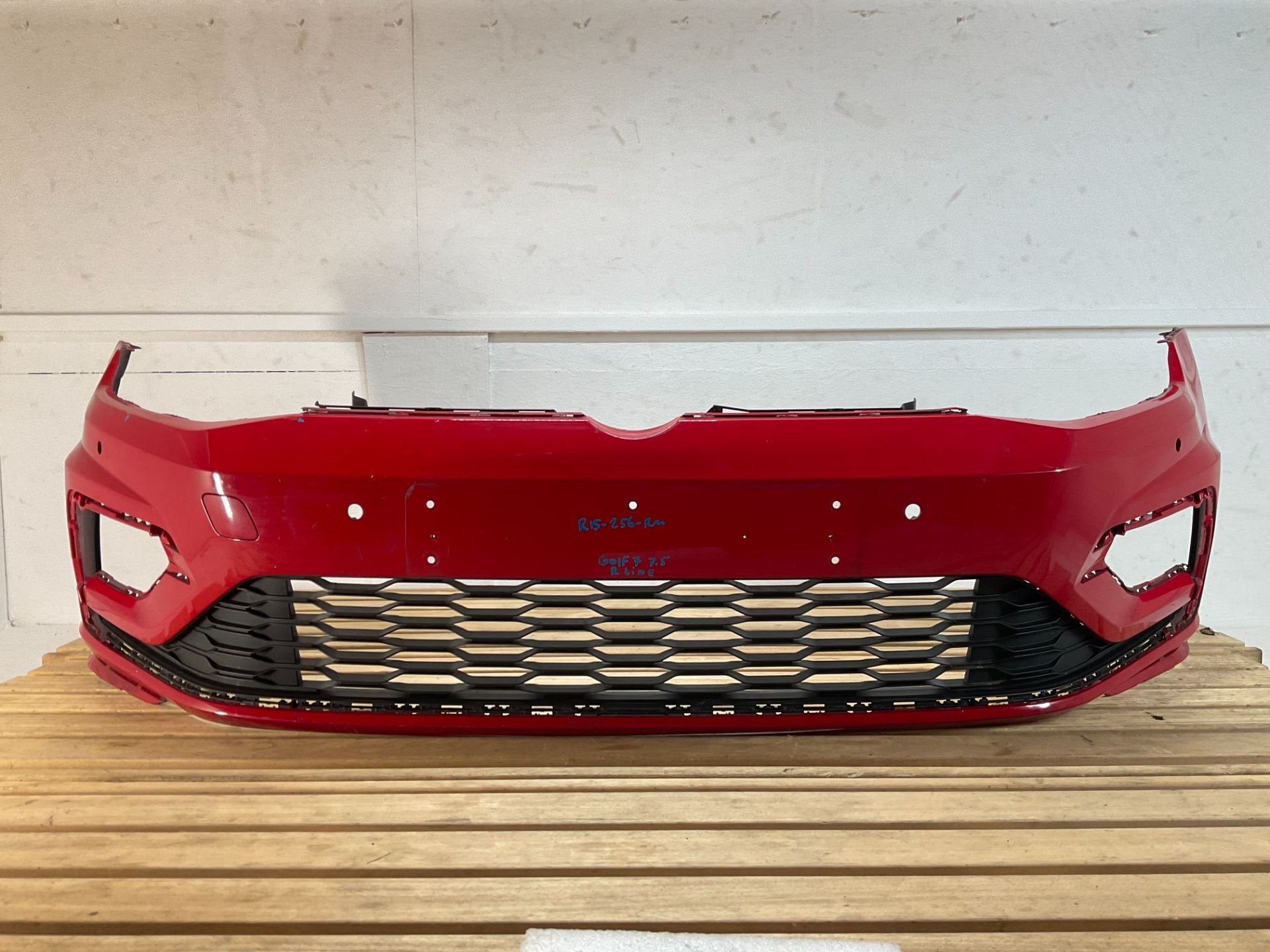 Bumper Volkswagen Golf 7 RLINE FACELIFT 5G0807220LR 17-20 Vo, Gebruikt, Volkswagen AG, Vw@volkswagen.de, Bumper