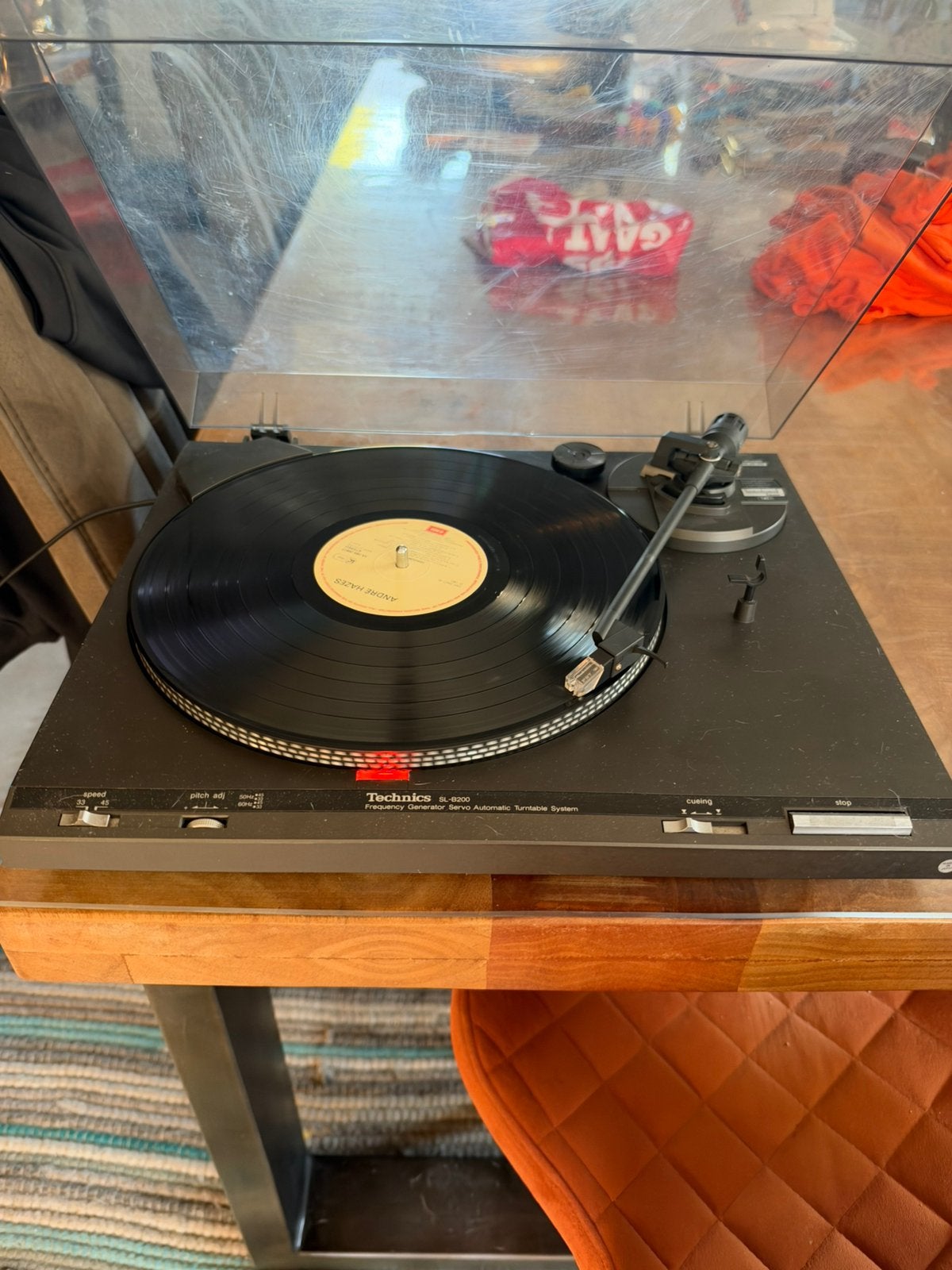 Technics SL-B200 Platenspeler - Automatisch, Automatisch, Ophalen of Verzenden, Zo goed als nieuw, Platenspeler