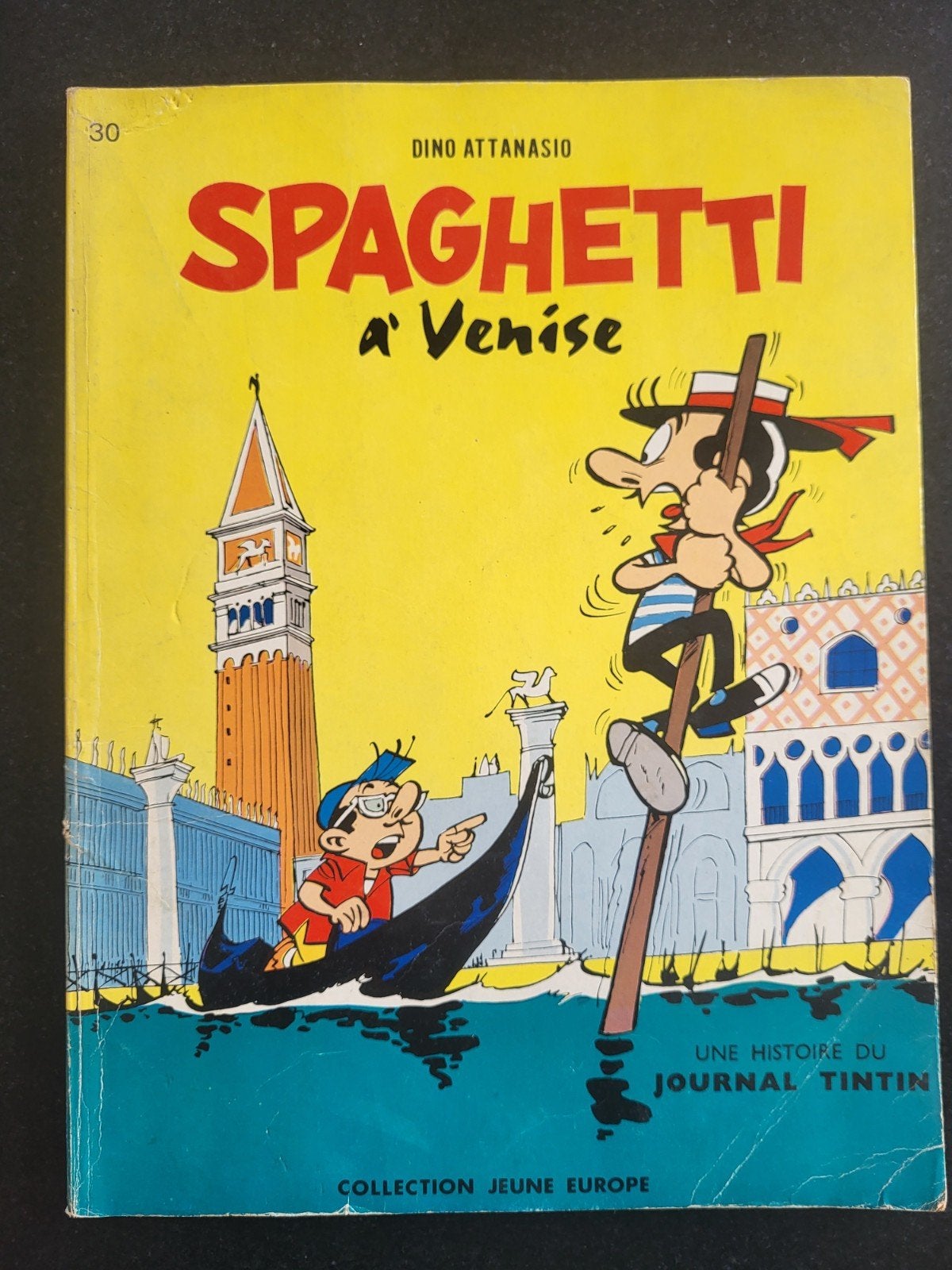 Spaghetti à Venise, Livres, Enlèvement ou Envoi, Une BD, Dino Attanasio, Comme neuf
