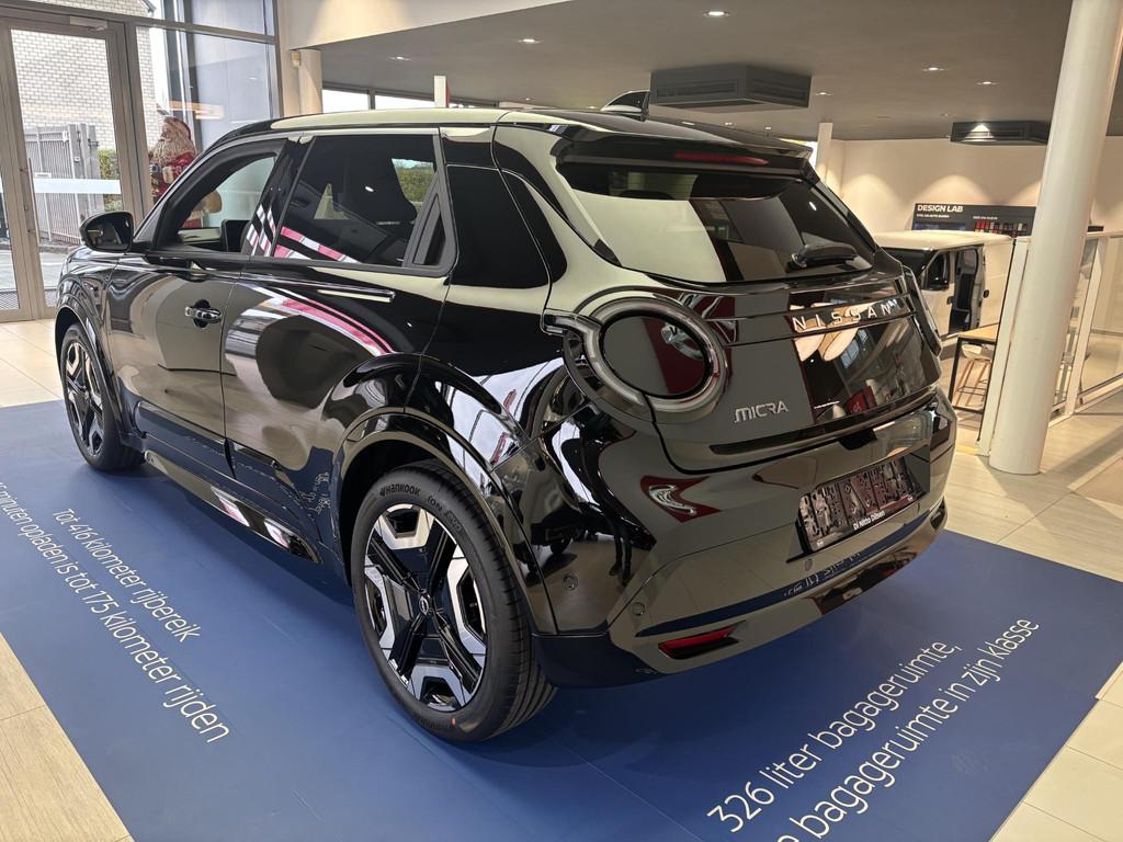 Nissan Micra 52 kWh Evolve, Auto's, Stof, Elektrische ramen, 110 kW, Zwart