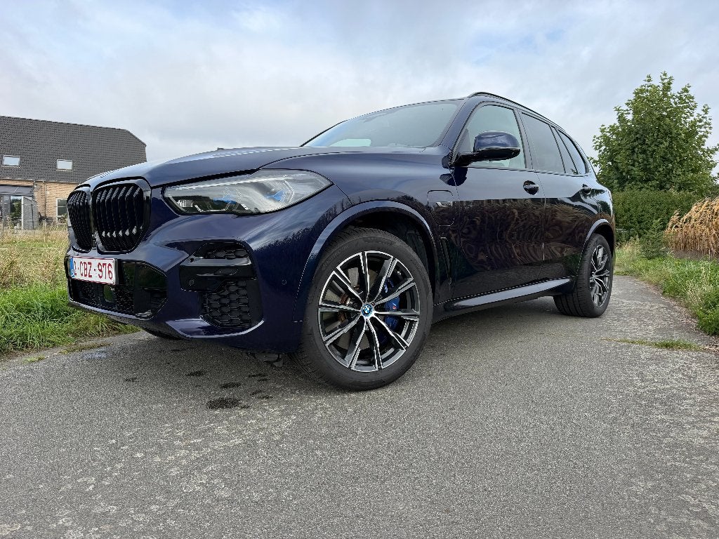 BMW X5 45e 06/2022 97.000km, Auto's, Blauw, Leder, Bedrijf, 5 zetels