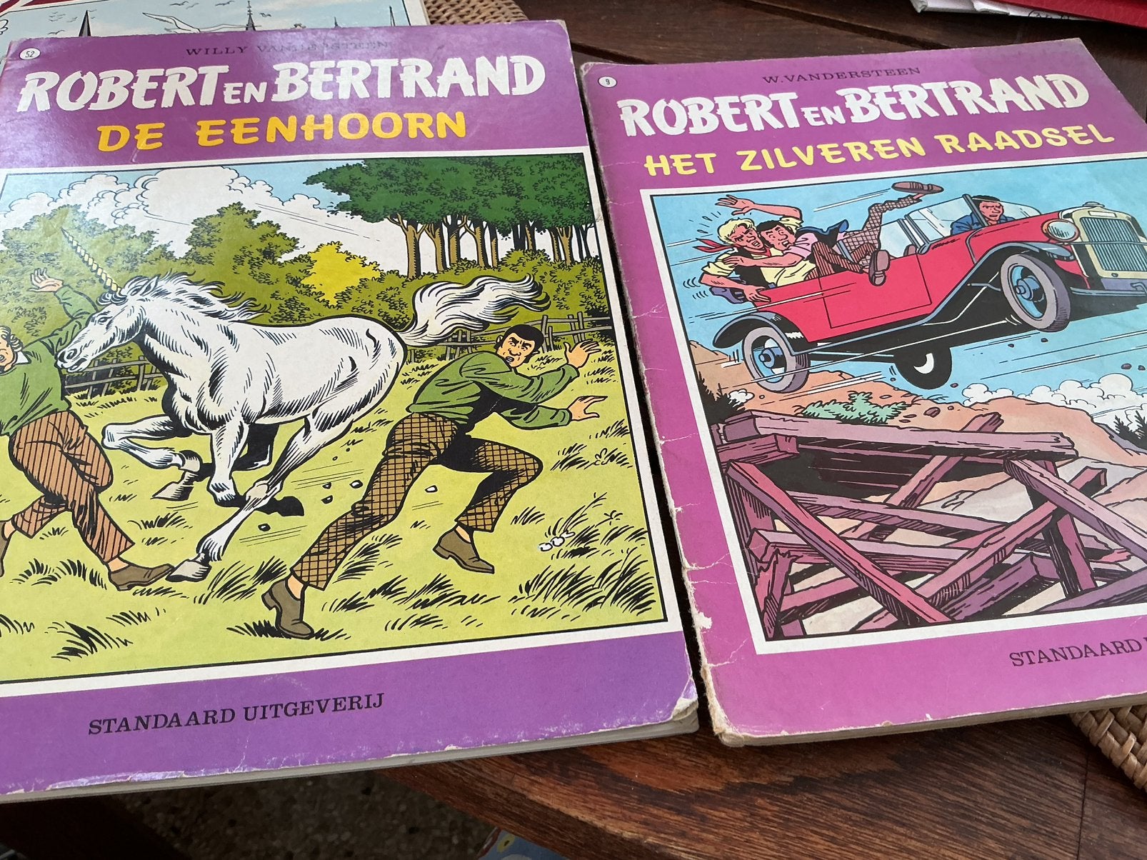 Strips Robert en Bertrand, Enlèvement, Utilisé