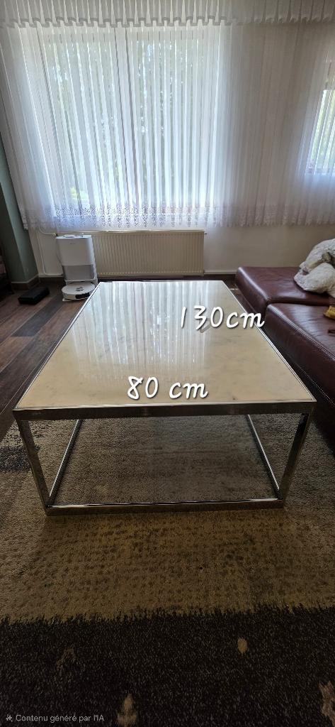 Table basse, Maison & Meubles, 100 à 150 cm, Moins de 50 cm, Comme neuf, Enlèvement