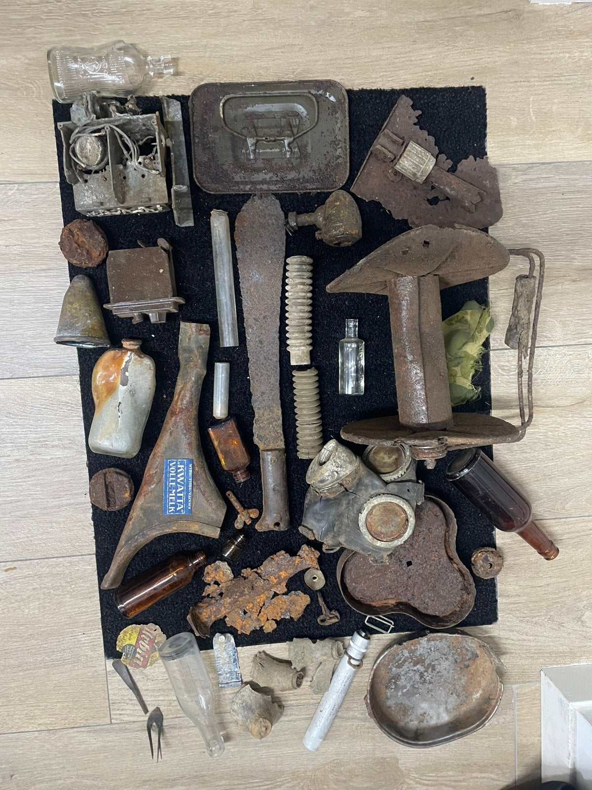 Ww2 bodemvondsten lot groot US, Ophalen of Verzenden