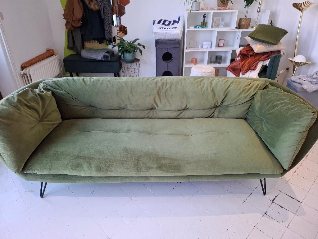 Canapé Maisons du Monde, Maison & Meubles, Canapés | Salons, Utilisé, Banc droit, Trois personnes, Tissus, Enlèvement