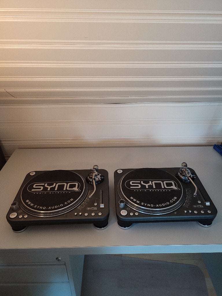 SYNQ XTRM-1 Turntables, Autres marques, Tourne-disque, Comme neuf, Enlèvement