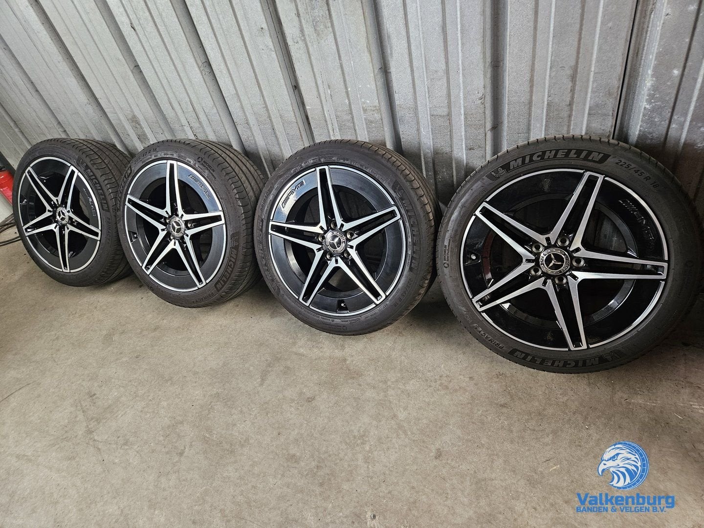 6mm! Originele Mercedes AMG C300E Hybrid W206 18 inch breeds, 18 inch, Gebruikt, -, -