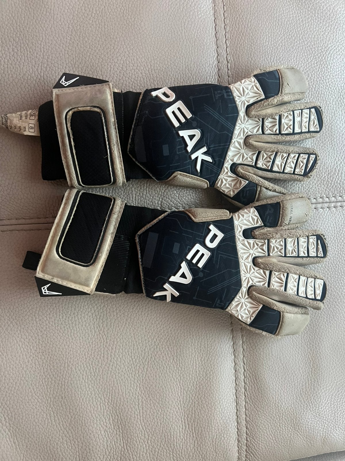 Keepershandschoenen, Ophalen, Gebruikt, Handschoenen