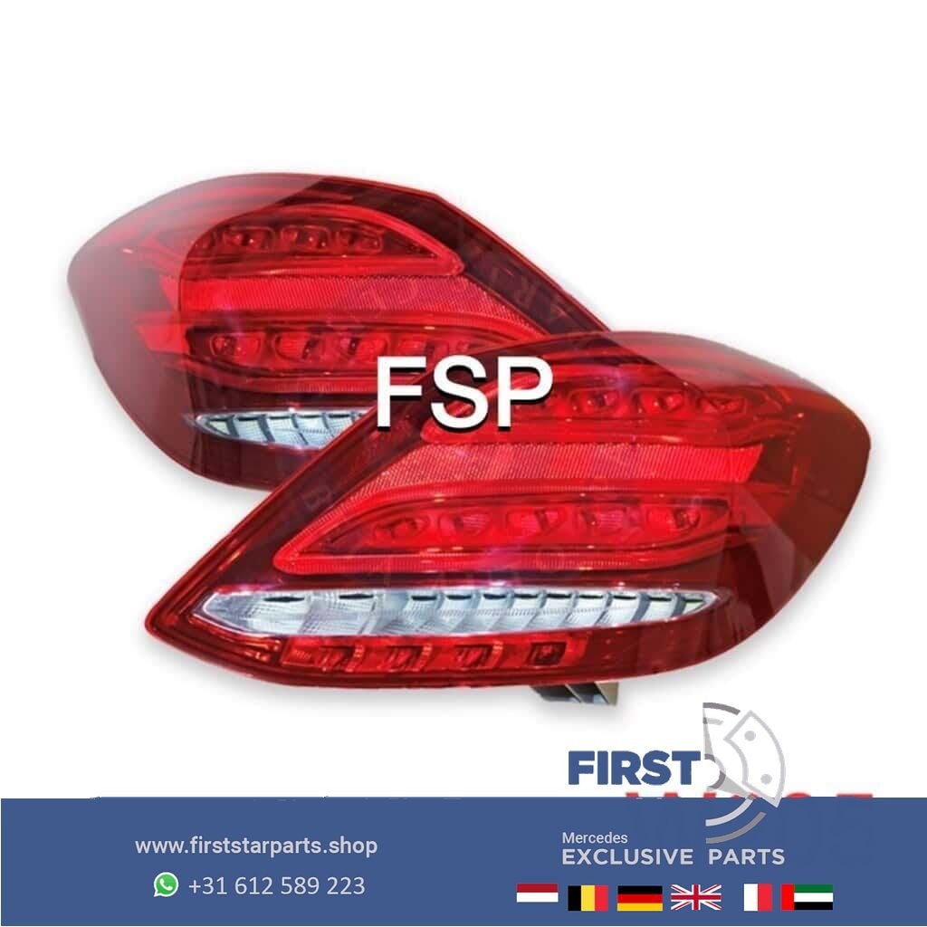 W205 LED ACHTERLICHT RECHTS origineel Mercedes C Klasse 2014, Gebruikt, -, Ophalen of Verzenden, -