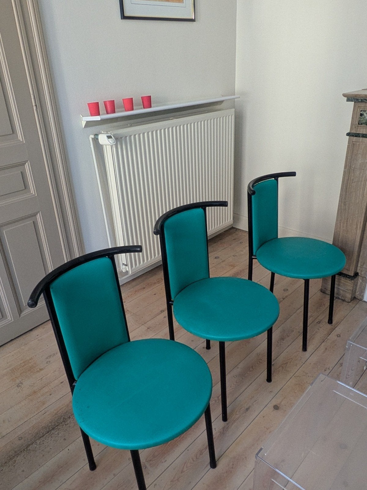 6 stoelen, Maison & Meubles, Enlèvement, Synthétique, Modern