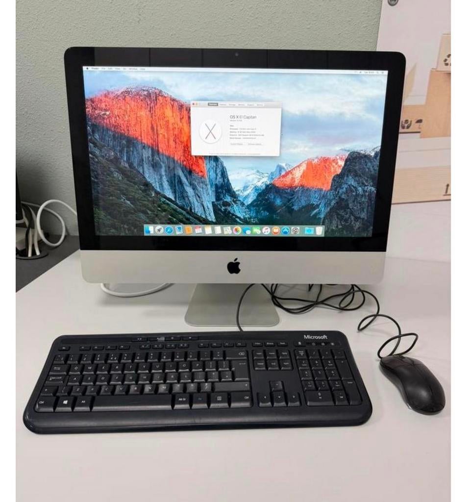 Apple iMac A1311 - 21,5” 2,5 GHz i5 8 Go de RAM 500 Go AMD, Enlèvement ou Envoi, IMac, Comme neuf, 2 à 3 Ghz