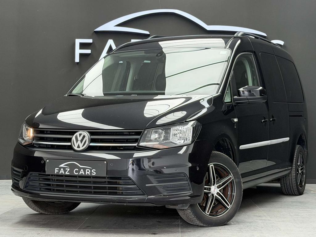 Volkswagen Caddy 2.0 CR TDi SCR Maxi DSG * CAMÉRA + GPS + C, Auto's, Bestelwagens en Lichte vracht, Bedrijf, Te koop, ABS, Airbags