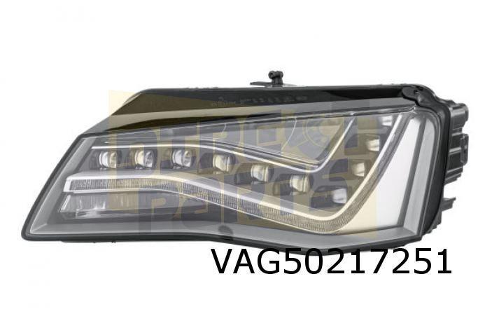 Audi A8 (-9/13) Koplamp Rechts Origineel! (LED) 4H0941030AG, Neuf, -, -, Audi