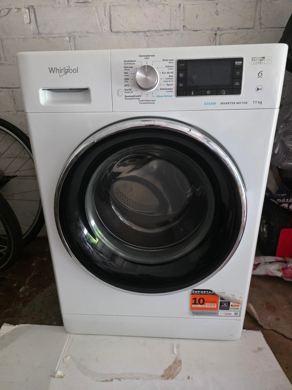 wasmachine Whirlpool, Elektronische apparatuur, Ophalen