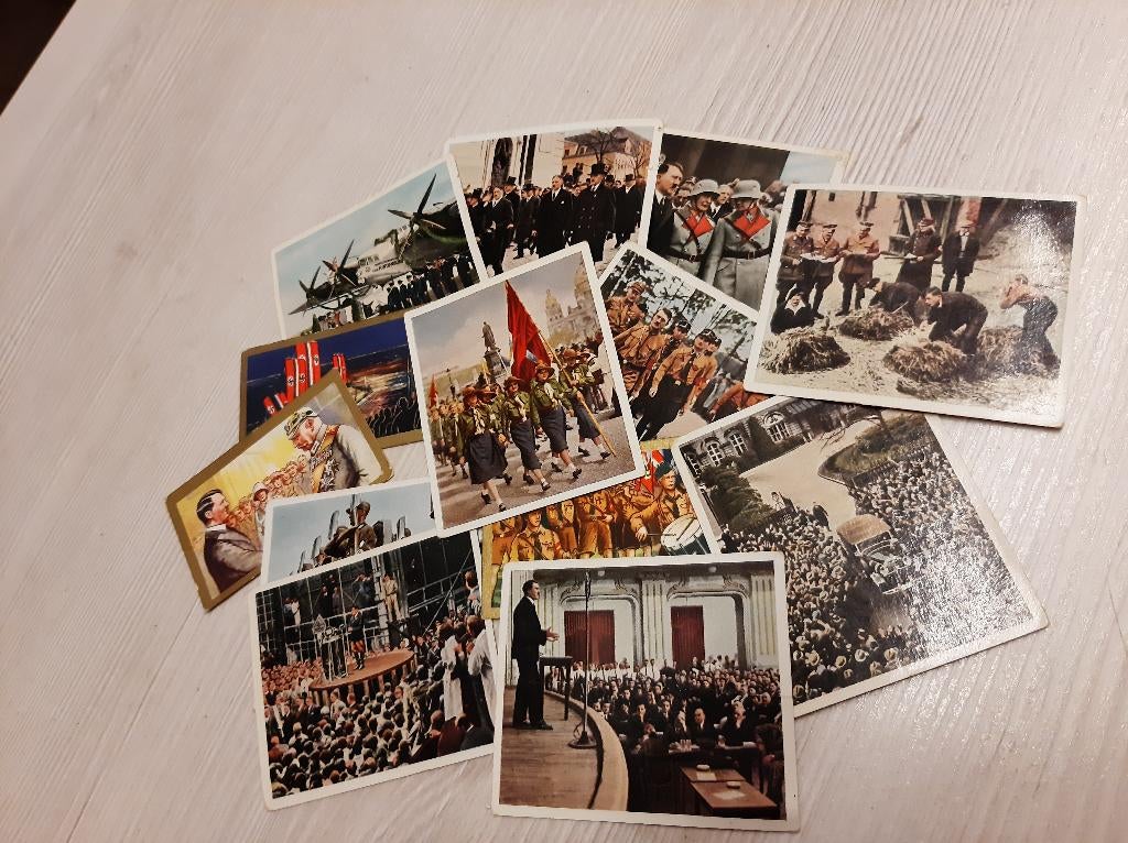 Cartes cigarettes allemandes WW2, Enlèvement ou Envoi, Autres, Autres types