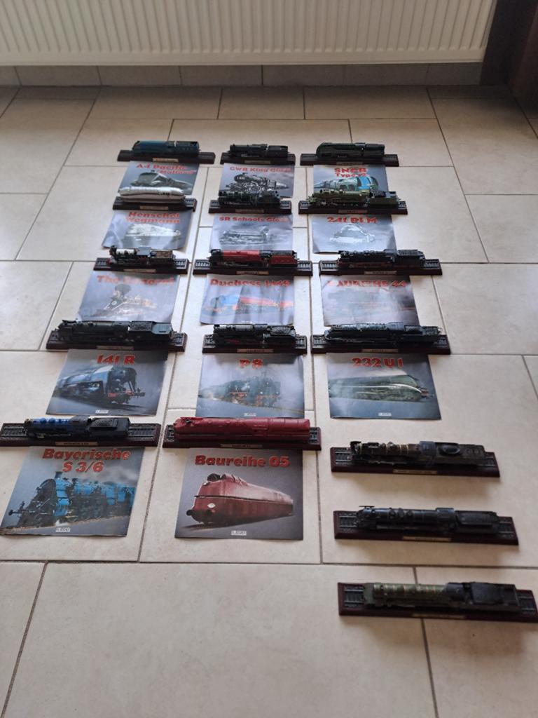 Prachtige collectie van 17 Atlas modeltreinen, Enlèvement