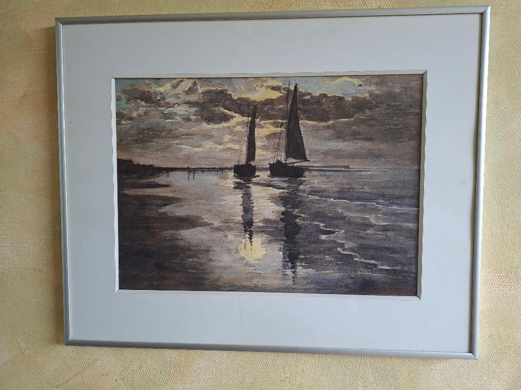 Aquarelle Armand Cornut, Enlèvement ou Envoi
