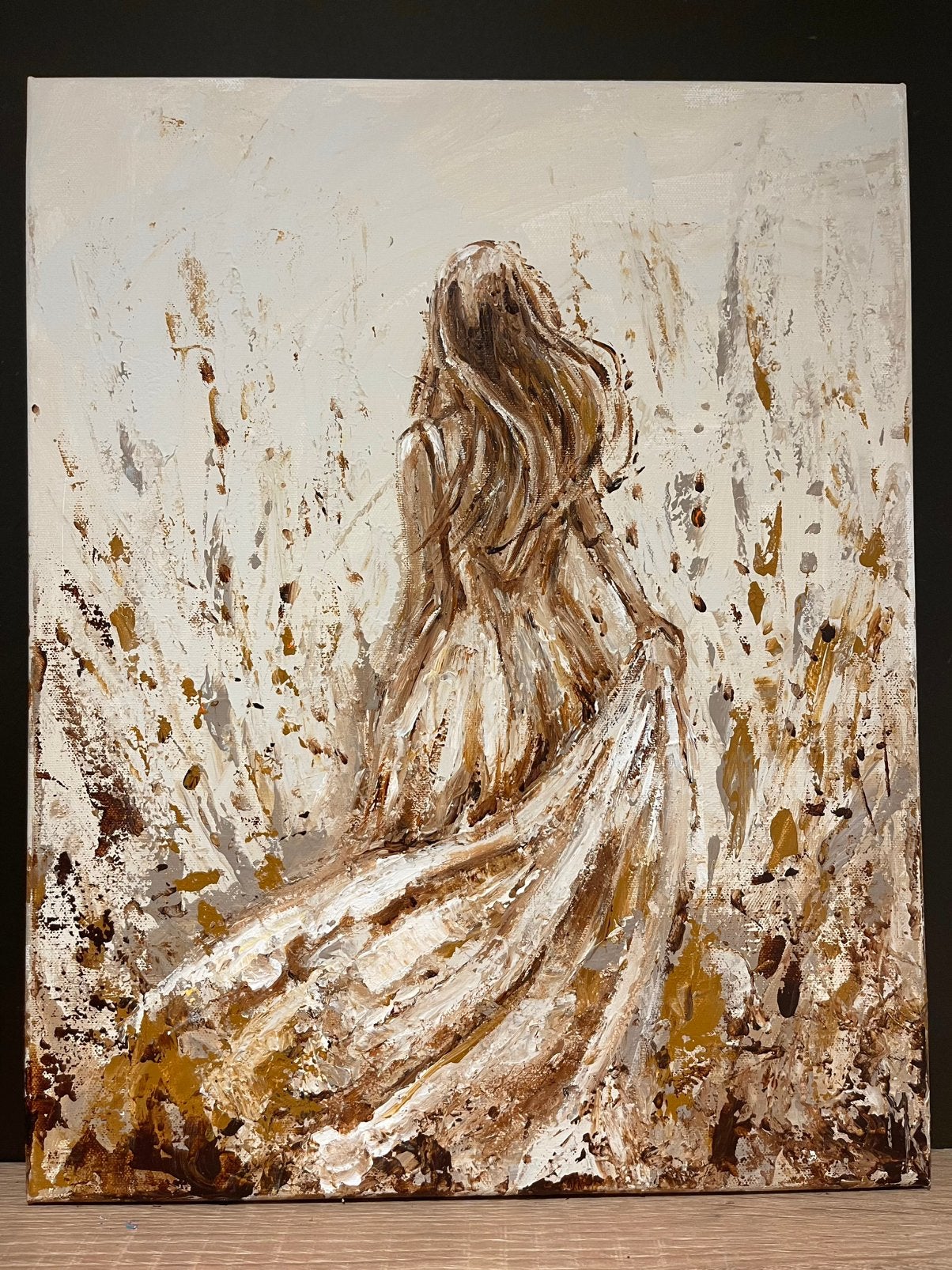 Peinture romantique abstraite Mk Art, Enlèvement ou Envoi