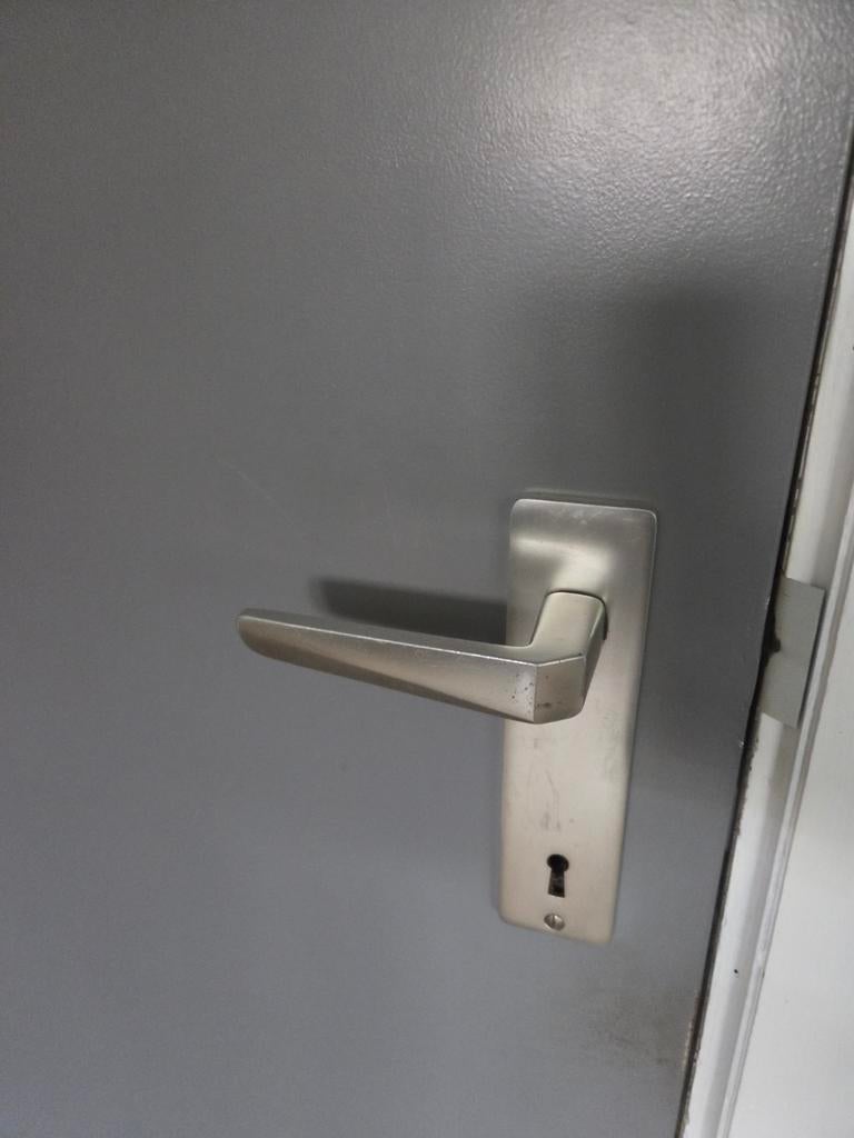 Oude deurklinken metaal, chrome, Ophalen
