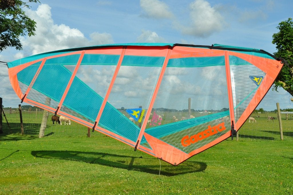ZGAN 4.5m2 Gaastra HeatWave zeil, Watersport en Boten, Ophalen, Gaastra, 3.5 tot 5 m², Met draagtas