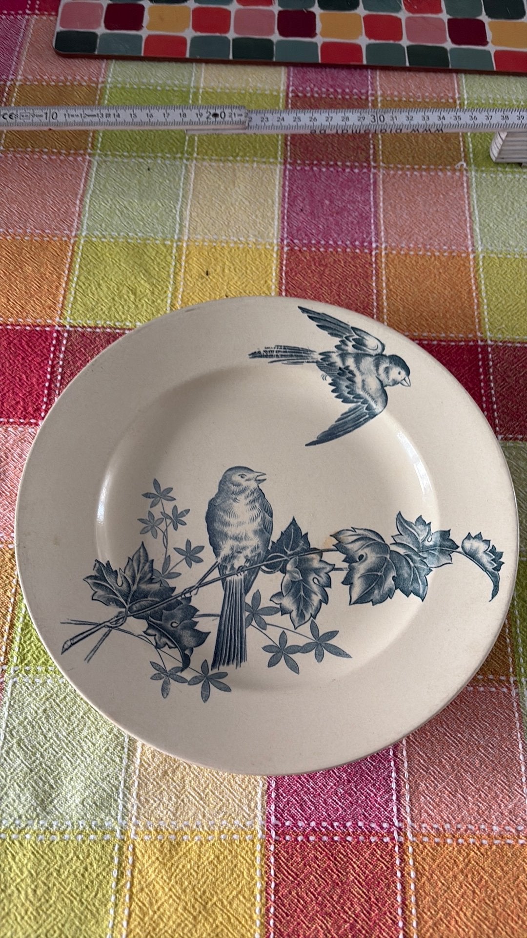 Très belle assiette, décorative, Enlèvement