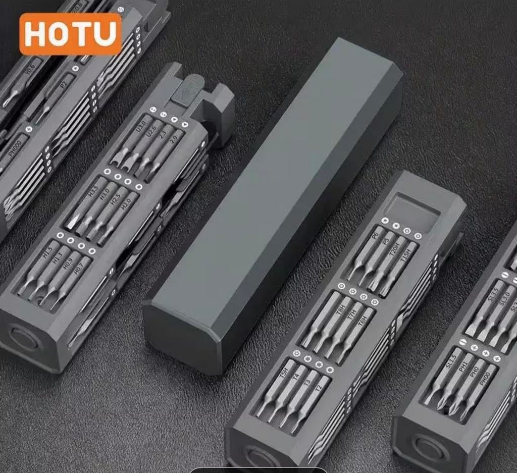 Nieuwe 44-in-1 precisieschroevendraaierset van staal, Ophalen of Verzenden, Nieuw