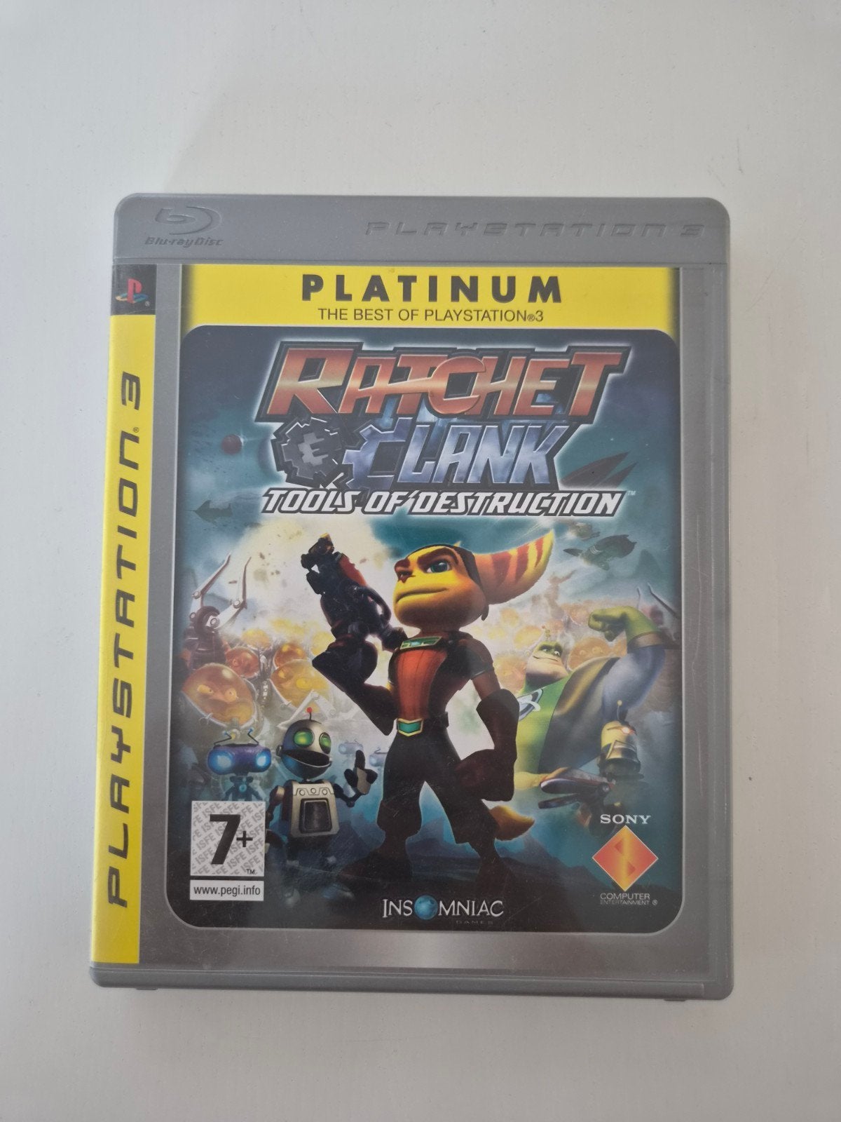 Ratchet & Clank: Tools of Destruction PS3 (Platinum), Games en Spelcomputers, Games | Sony PlayStation 3, Zo goed als nieuw, Avontuur en Actie