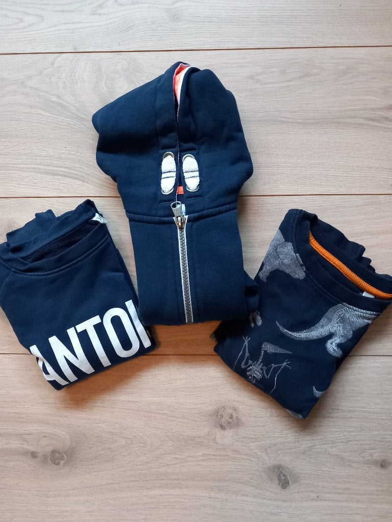 3 pulls maat 98, Enfants & Bébés, Vêtements enfant | Taille 98, Enlèvement ou Envoi, Utilisé, Garçon, Pull ou Veste