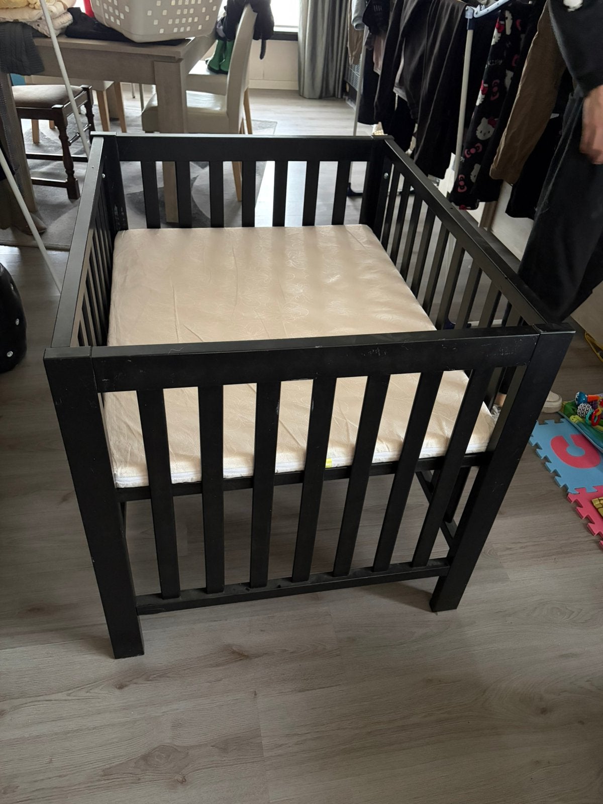 Babypark, Enlèvement, Comme neuf, Carré, Réglable en hauteur