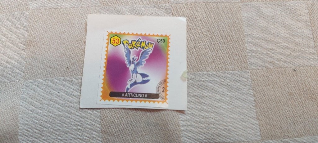 Timbre Pokemon Rare Limité Articuno, Enlèvement ou Envoi, Neuf, Autres types